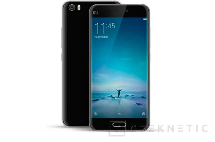 Se deja ver el diseño del nuevo Xiaomi Mi 5, Imagen 1