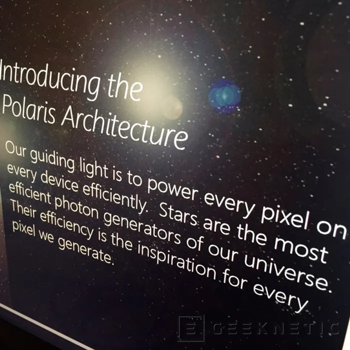 Polaris es el nombre de la arquitectura en la que estarán basadas las nuevas gráficas AMD Radeon 400, Imagen 1