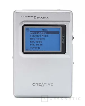 Creative vuelve a mejorar su Jukebox, ahora con un disco duro de 30 GB, Imagen 1