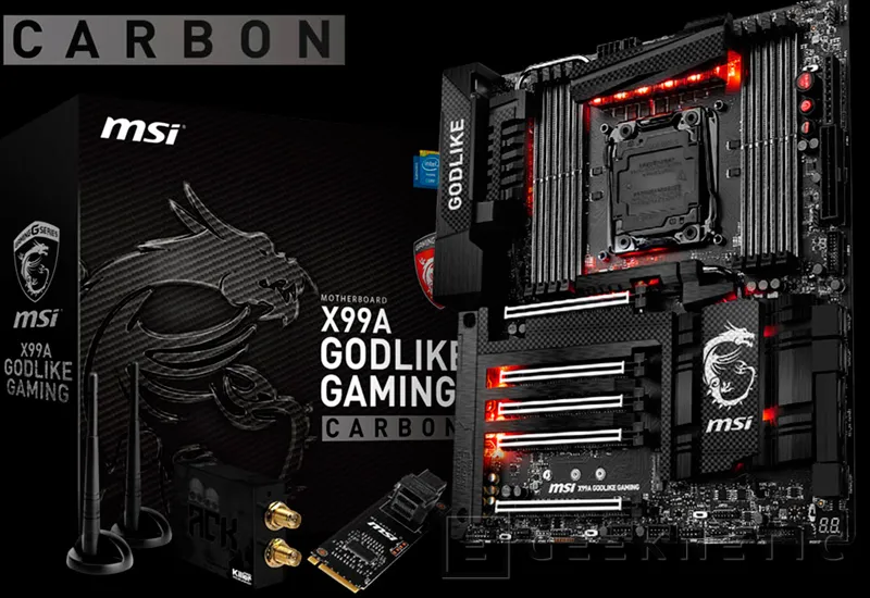 MSI X99A Godlike Gaming Carbon y Z170A Gaming Pro Carbon, Imagen 1