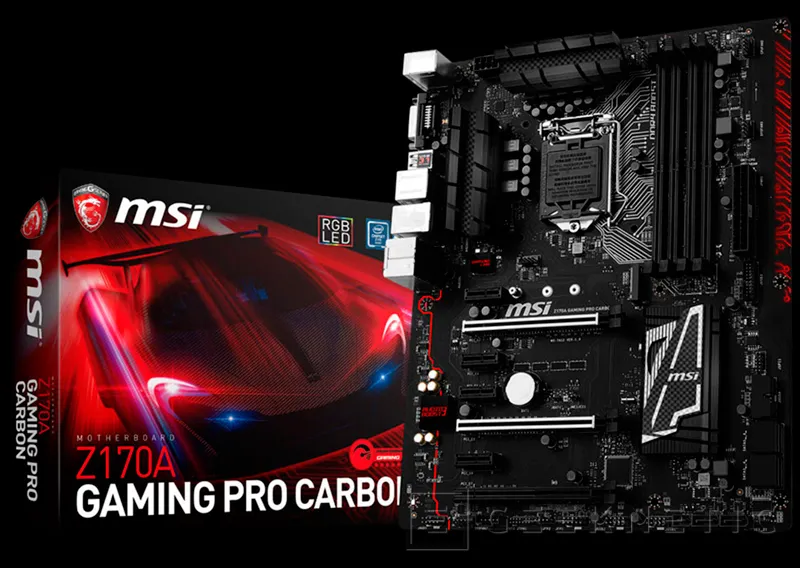 MSI X99A Godlike Gaming Carbon y Z170A Gaming Pro Carbon, Imagen 2