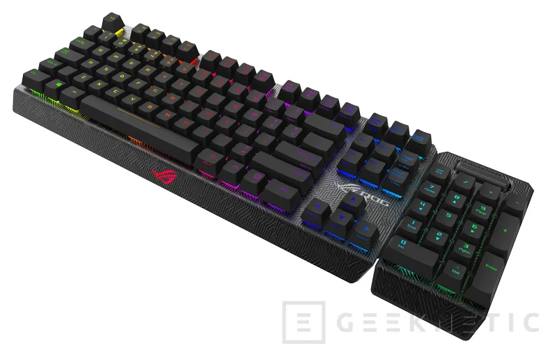 ASUS ROG Claymore, teclado mecánico RGB , Imagen 1