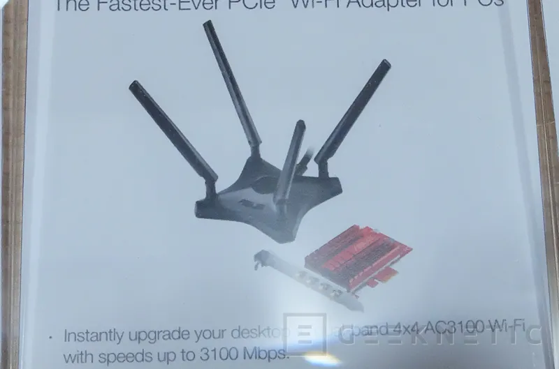 ASUS PCE-AC88, tarjeta de red WiFI PCie con 3.100 Mbps, Imagen 2