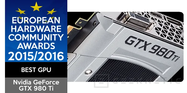 Geeknetic Ganadores de  los EUROPEAN HARDWARE COMMUNITY AWARDS 6
