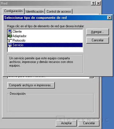 Red Ethernet de dos ordenadores en Windows 98, Imagen 7