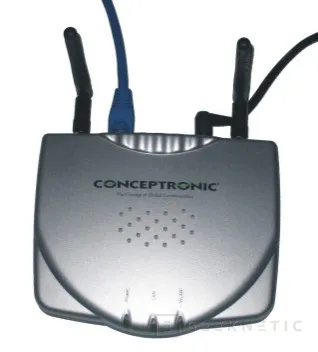 Análisis Punto de acceso C54APT Wireless 802.11g de Conceptronic, Imagen 1