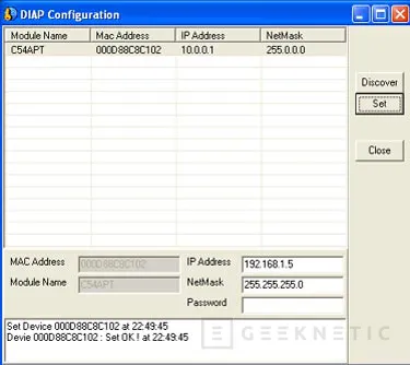 Análisis Punto de acceso C54APT Wireless 802.11g de Conceptronic, Imagen 7