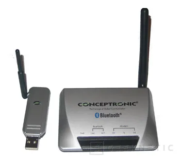 Análisis módem Conceptronic CBT56 Bluetooth + receptor Bluetooth, Imagen 1
