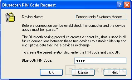 Análisis módem Conceptronic CBT56 Bluetooth + receptor Bluetooth, Imagen 8