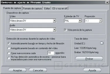 Geeknetic Captura tus vídeos con el Dazzle DVC 90 y conviértelos en películas con el Pinnacle Studio 9 9