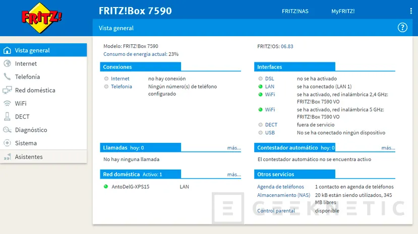 Geeknetic Router FRITZ!Box 7590 8