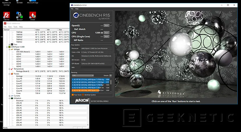 Geeknetic Review AMD Ryzen 5 2600 7