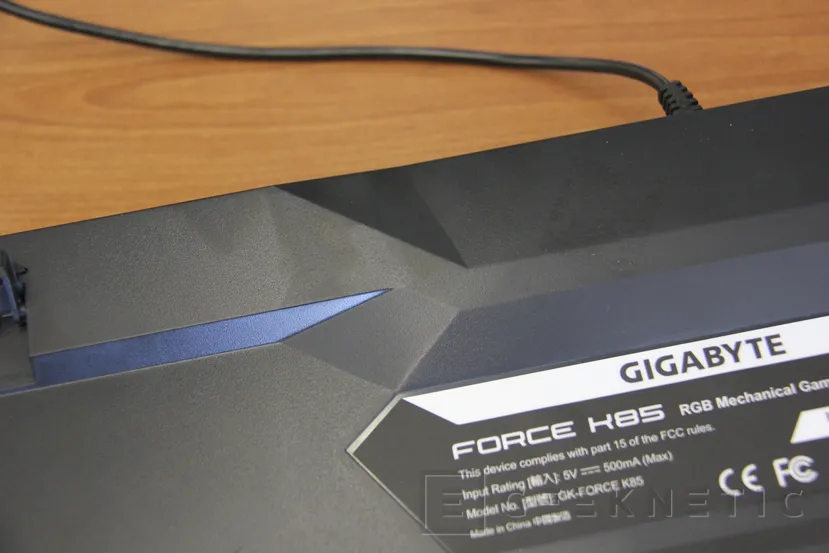 Geeknetic Review Teclado Gigabyte Force K85 6