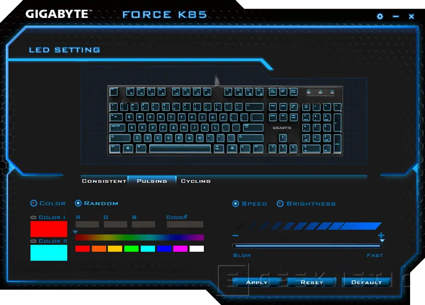 Geeknetic Review Teclado Gigabyte Force K85 11