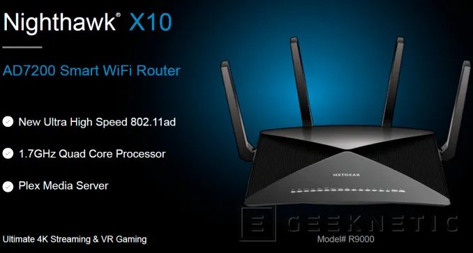 Geeknetic Review Router Netgear NightHawk X10 R9000 2