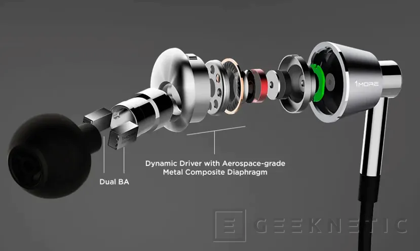 Geeknetic Review Auriculares 1MORE Triple Driver BT In Ear 15