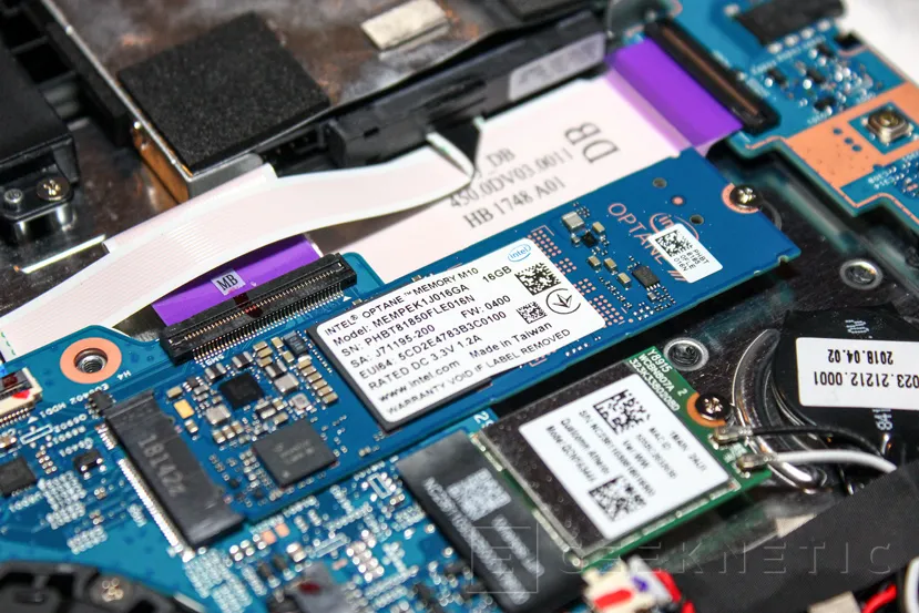 Geeknetic Review Intel Optane Memory de 16GB en portátiles 6