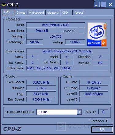 Geeknetic Pentium 4 a 5GHz. Vapochilled 7