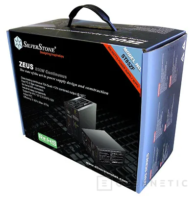 Geeknetic Silverstone Zeus ST85ZF. 850W de Potencia Bruta 2