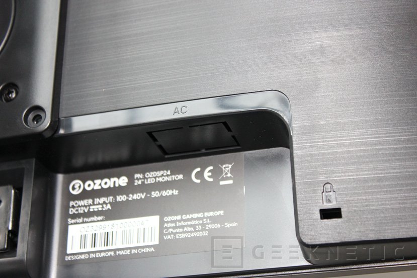 Geeknetic Review Monitor Gaming Ozone DSP24 7
