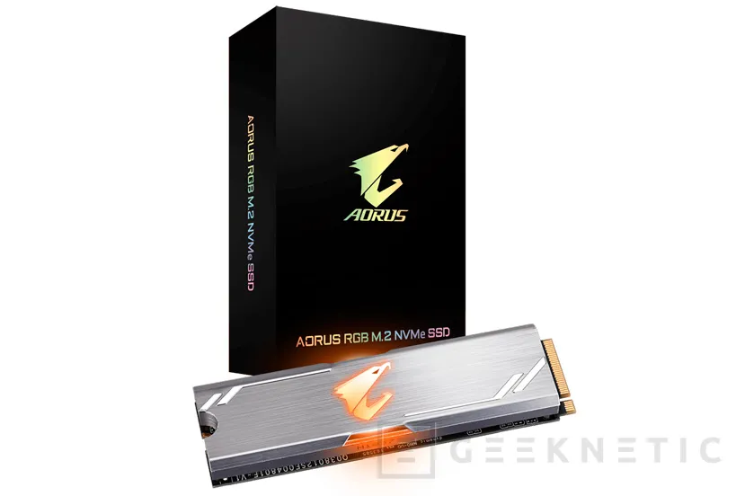Geeknetic Review Aorus RGB M.2 NVMe SSD 512GB 1