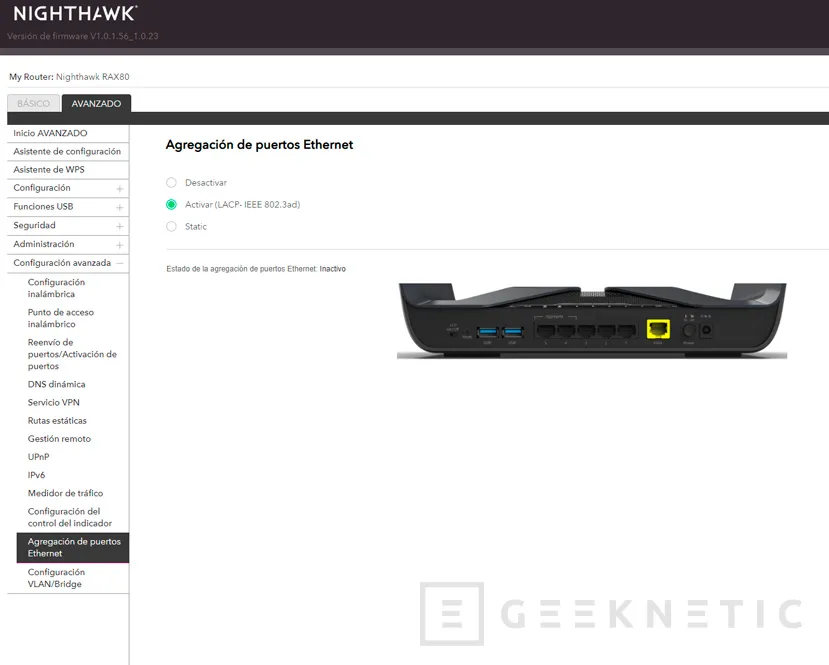 Geeknetic Review Router Netgear Nighthawk AX8 RAX80 27