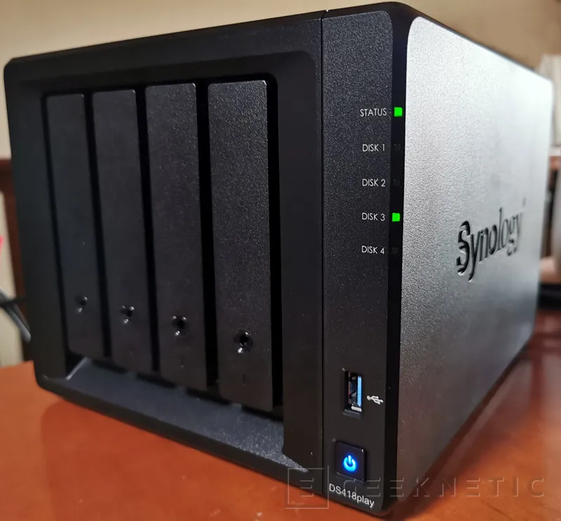 Geeknetic Review NAS Synology DiskStation DS418play 6