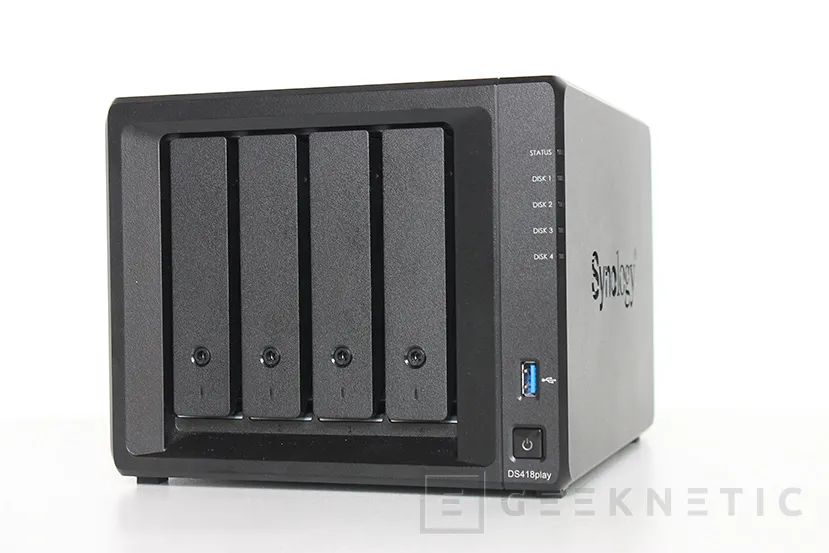 Geeknetic Review NAS Synology DiskStation DS418play 4