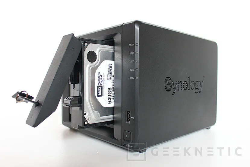 Geeknetic Review NAS Synology DiskStation DS418play 15
