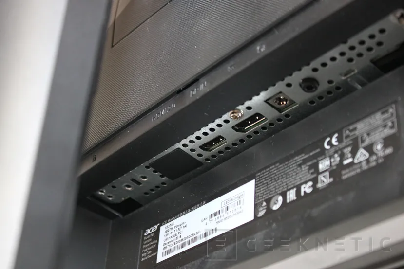 Geeknetic Review Monitor Acer Predator XB273K 4K G-SYNC HDR400 15
