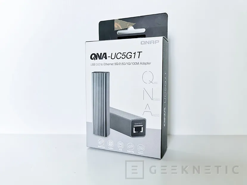 Geeknetic Review Adaptador QNAP QNA-UC5G1T USB 3.0 a 5 GbE 1