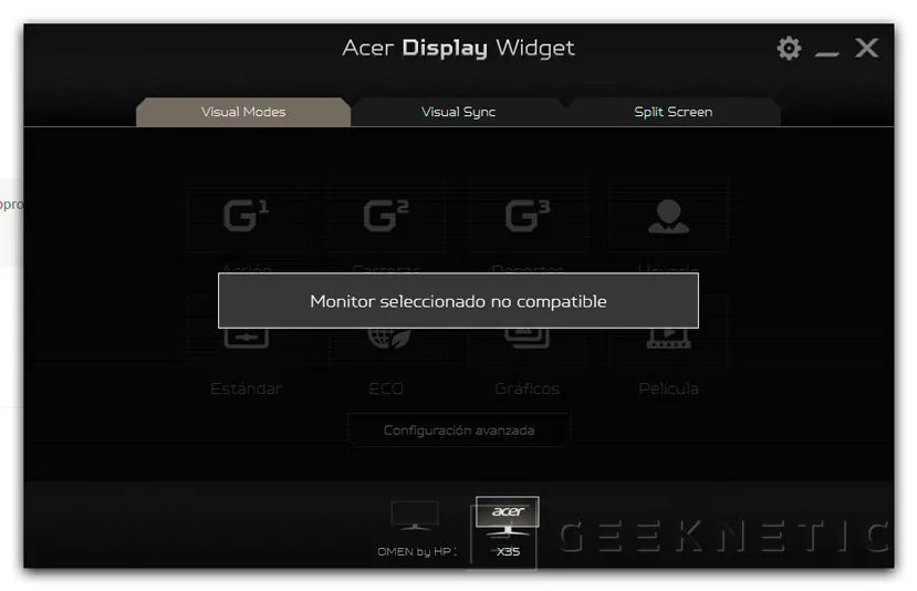 Geeknetic Review Monitor Acer Predator X35 18