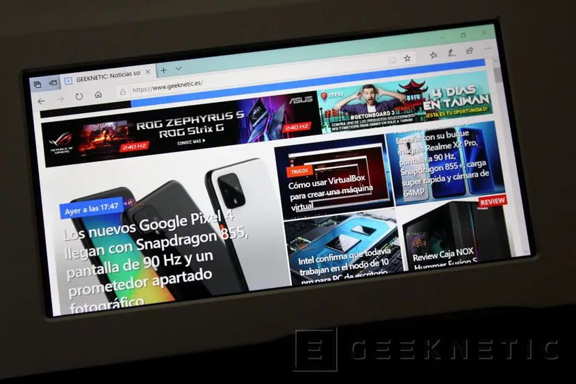 Geeknetic Review ASUS Vivobook S15 con ScreenPad 2.0 26