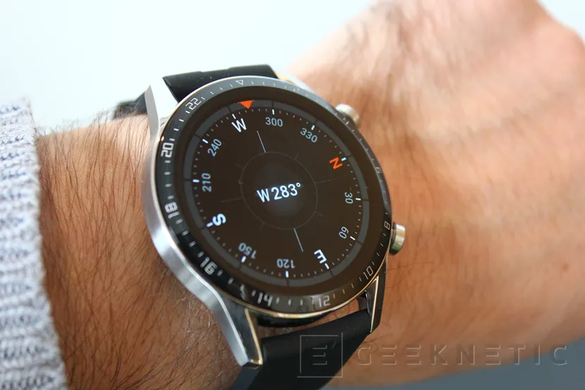 Reloj Inteligente Huawei Gt2 46mm Color de la malla Negro Color del bisel  Negro