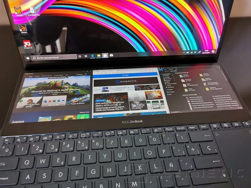 Geeknetic Review ASUS Zenbook Pro Duo UX581 con ScreenPad Plus 26