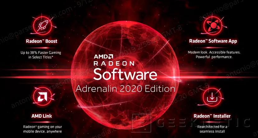Geeknetic Drivers AMD Radeon Adrenalin 2020, diseño renovado, Integer Scaling y Radeon Boost con resolución dinámica 1