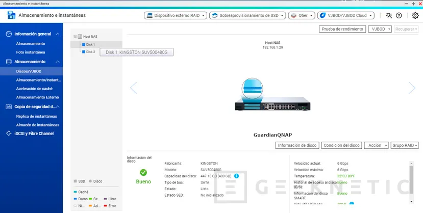 Geeknetic Review Switch QNAP QGD-1600P 18
