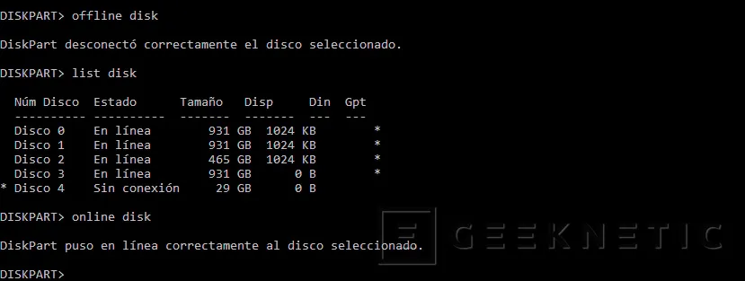 Geeknetic Diskpart: Todos los Comandos y Cómo se Usan 11