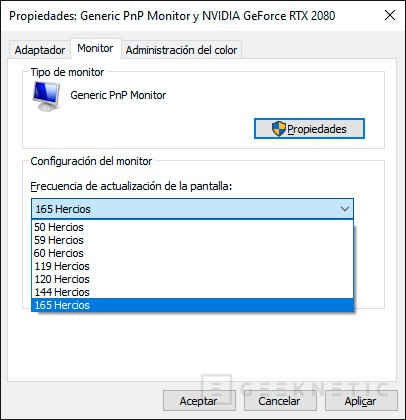generic pnp monitor overclock