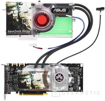 Geeknetic ASUS Geforce 8800GTX Aquatank. La élite de las tarjetas gráficas 1