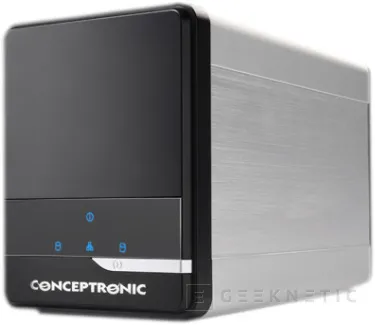 Geeknetic Conceptronic Grab´n´go CH3SNAS. RAID y NAS en simbiosis perfecta 1