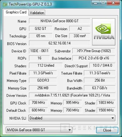 Geeknetic Radeon 3850 256MB Vs. 8800GT 256MB 13