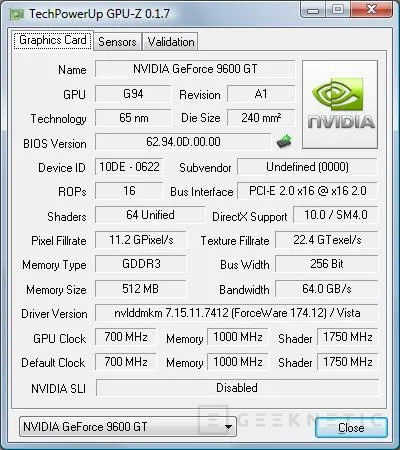 Geeknetic Exclusiva. Nvidia Geforce 9600GT: Palit Sonic 11