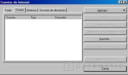 Configuracion de Outlook Express, Imagen 1
