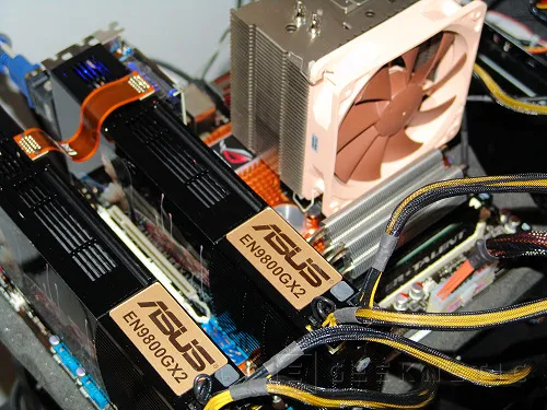 Geeknetic ASUS Geforce 9800GX2. Dos y cuatro núcleos para el máximo rendimiento 3D 10