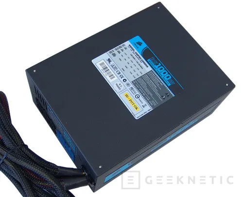 Geeknetic Corsair HX1000W. Máxima potencia para tu PC de alta gama 10