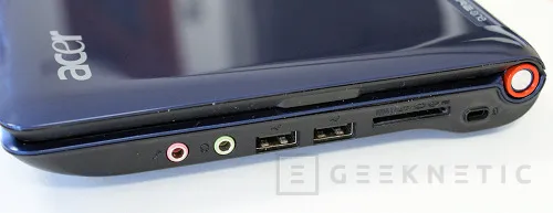 Geeknetic Acer Aspire One. El Netbook que ha iniciado la guerra de precios 11