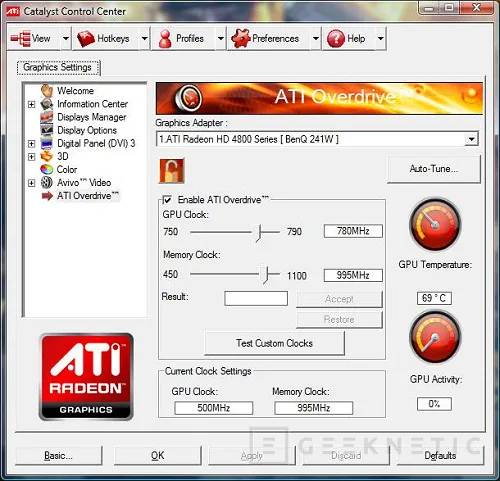 Geeknetic Radeon 4870 1GB. Montando un crossfire X3 12