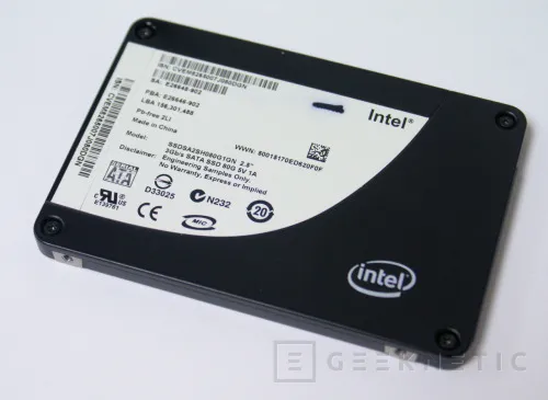 Geeknetic Intel SSD X25M. Intel marca la pauta 8