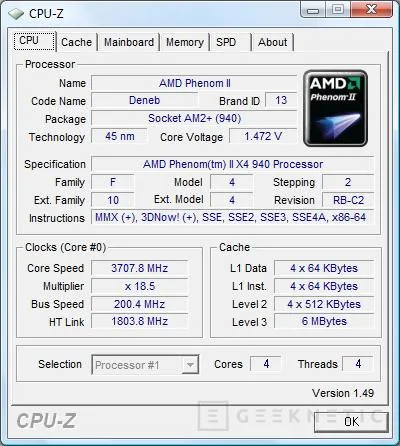 Geeknetic Analizando la plataforma Dragón y el Phenom II 9